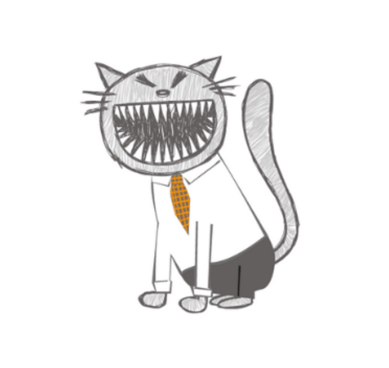 Lang cat sketch